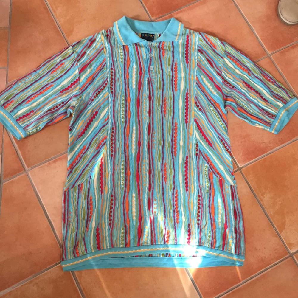 Coogi Wool Polo 2X